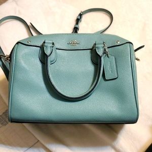 Coach leather bag